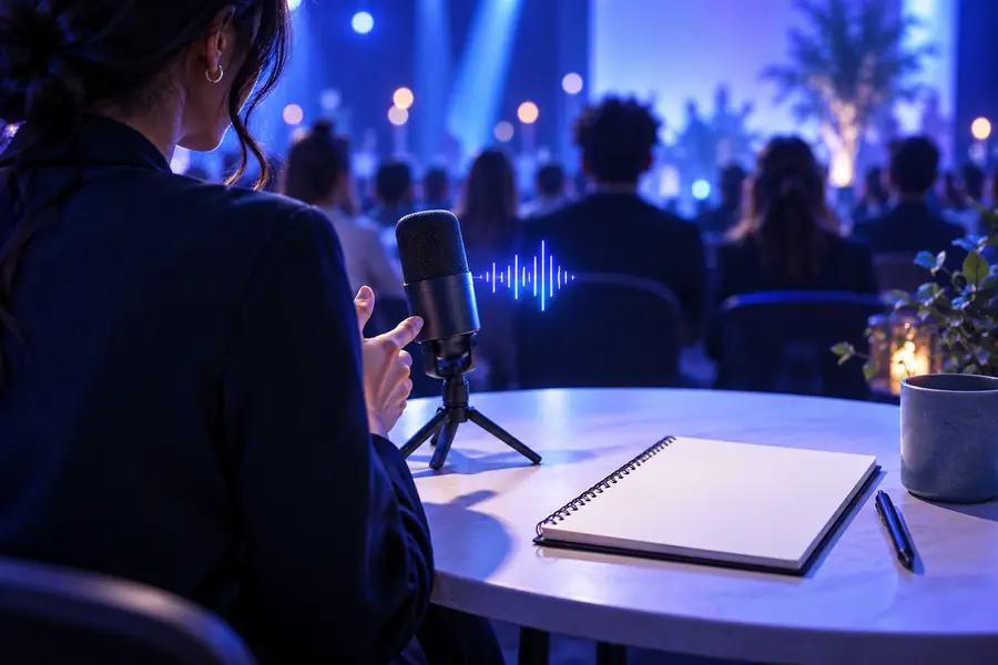 Spoken note before transcription